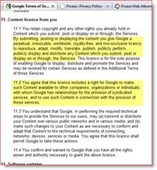 Google की सेवा की शर्तें LICENSE गोपनीयता प्रदान करती हैं और FARM:: groovyPost.com