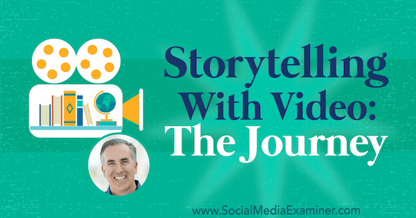 वीडियो के साथ कहानी: सोशल मीडिया मार्केटिंग पॉडकास्ट पर माइकल स्टेल्ज़र से अंतर्दृष्टि की यात्रा।