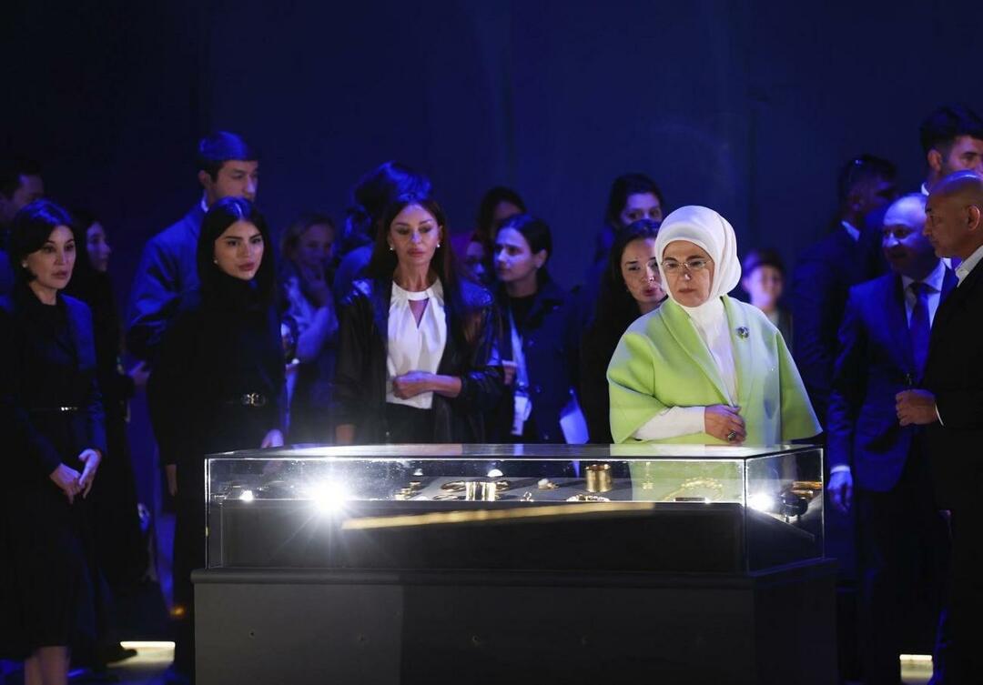 एमिन एर्दोगन ने नेताओं की पत्नियों से मुलाकात की