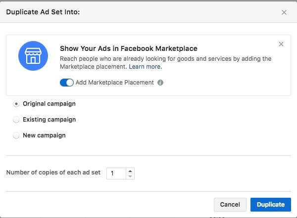 लगता है कि फेसबुक ने मार्केटप्लेस में एक नया विज्ञापन प्लेसमेंट शुरू किया है, जो स्थानीय सौदों पर केंद्रित है।