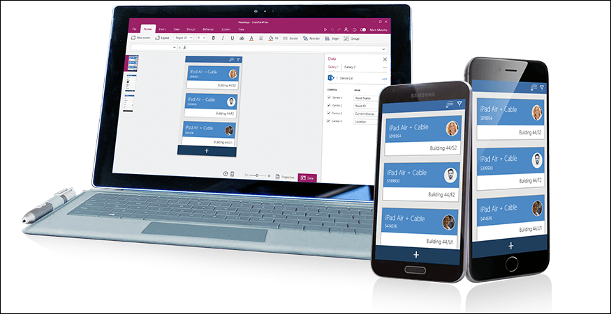 Microsoft PowerApps अब उपलब्ध मोबाइल व्यवसाय ऐप्स के लिए पूर्वावलोकन करें