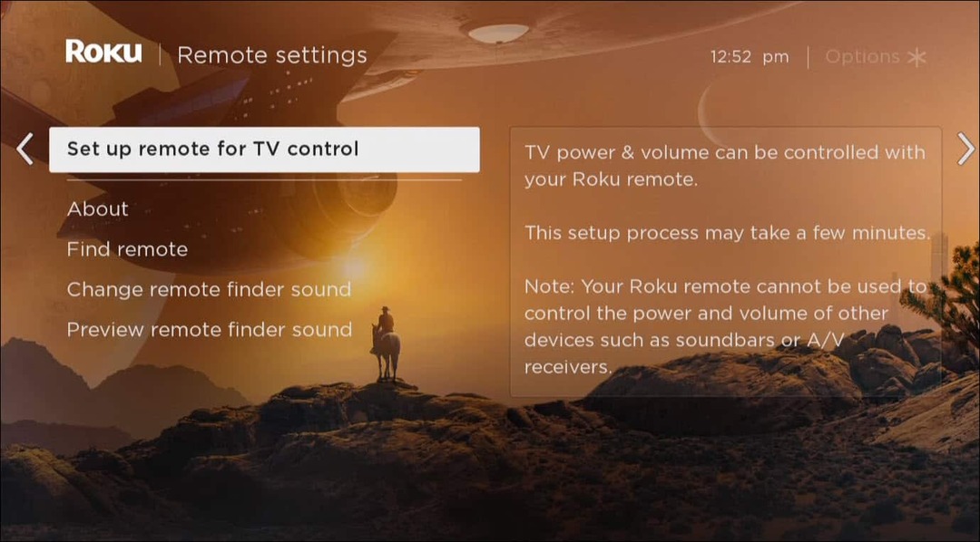 Roku रिमोट के साथ टीवी नियंत्रित करें