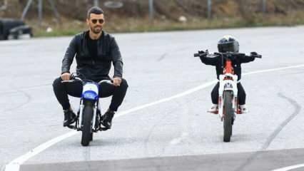 Kenan Sofuoğlu अपने 3 साल के बेटे को अकेले बाइक पर बिठाया! इसने दिलों को मुंह पर ला दिया
