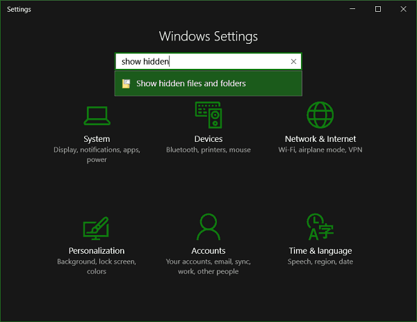 विंडोज 10 में हिडन फाइल्स और फोल्डर्स कैसे दिखाएं