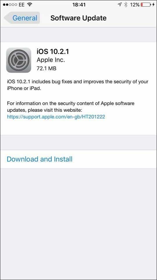 Apple iOS 10.2.1 - क्या आपको अपग्रेड करना चाहिए और क्या शामिल है?