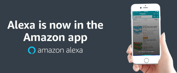 अमेज़न की बुद्धिमान सहायक सेवा, एलेक्सा, अब iOS के लिए मुख्य शॉपिंग ऐप पर उपलब्ध है।
