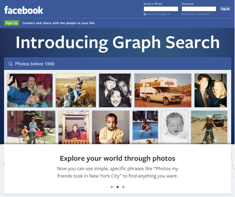 फेसबुक ग्राफ खोज