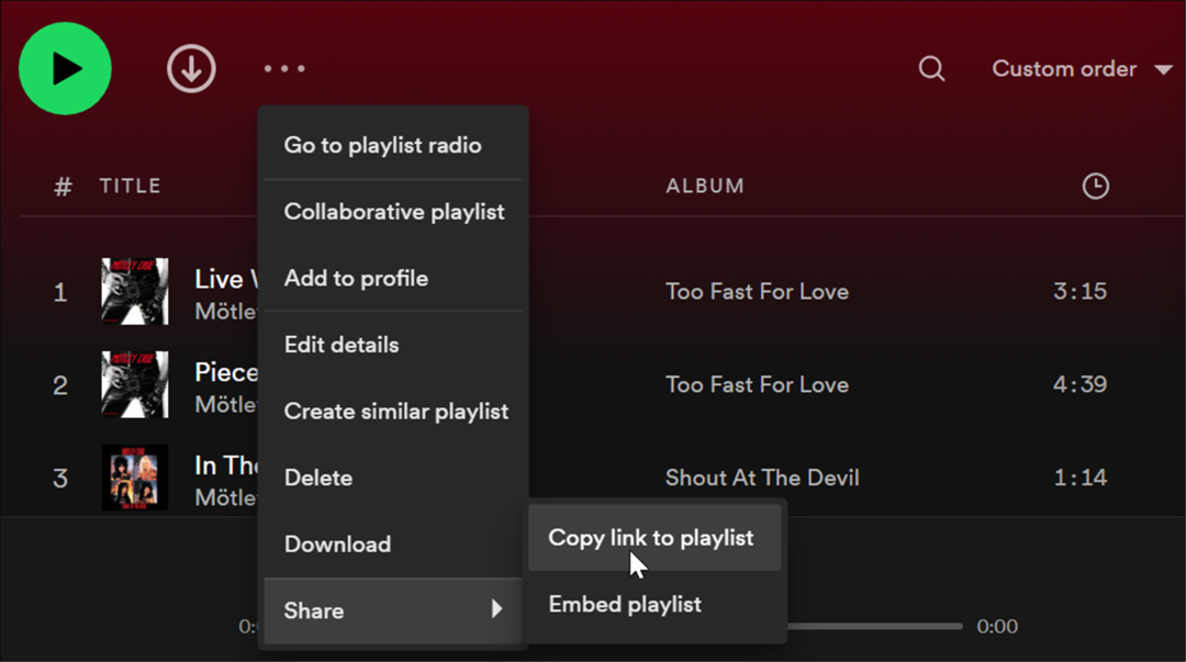 प्लेलिस्ट कॉपी करें Spotify पर दोस्तों को जोड़ें