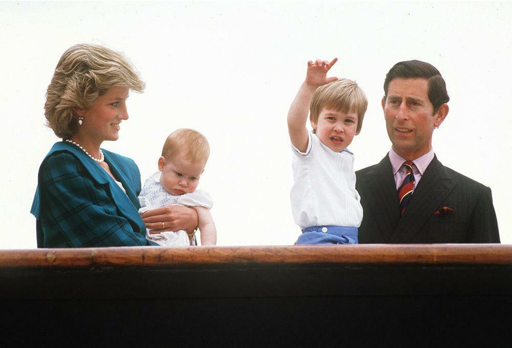 राजकुमारी डायना, राजा चार्ल्स तृतीय और उनके बच्चे