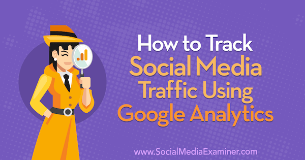 Google Analytics का उपयोग करके सामाजिक मीडिया ट्रैफ़िक को कैसे ट्रैक करें: सामाजिक मीडिया परीक्षक