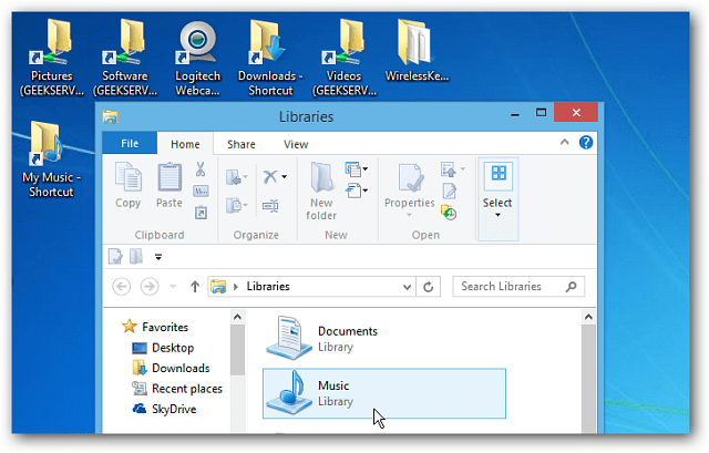 विंडोज 8 डेस्कटॉप एक्सप्लोरर