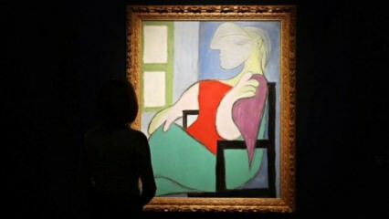 पिकासो की पेंटिंग 'खिड़की के पास बैठी महिला' 103 मिलियन डॉलर में बिकी
