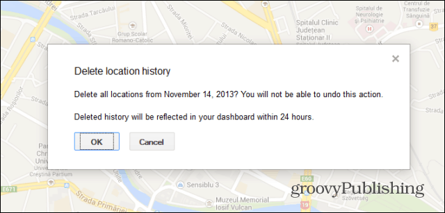 अपने Google स्थान इतिहास को कैसे संपादित और प्रबंधित करें