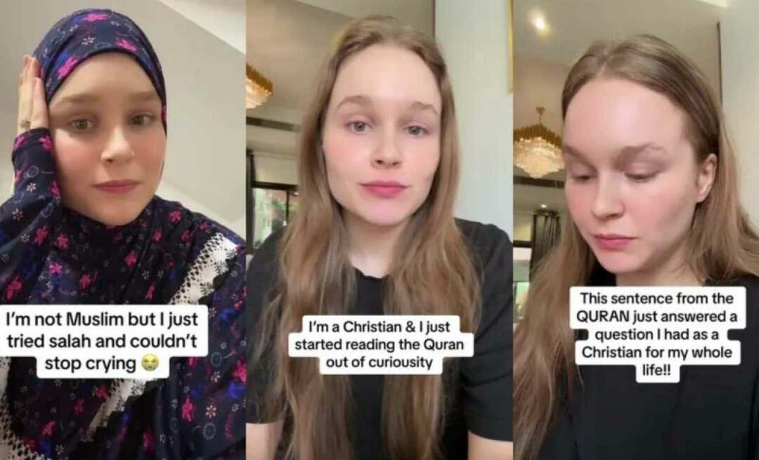 गाजा की घटनाओं से प्रभावित होकर युवती बनी मुस्लिम! "अब से, जो कोई कुरान पढ़ता है..."