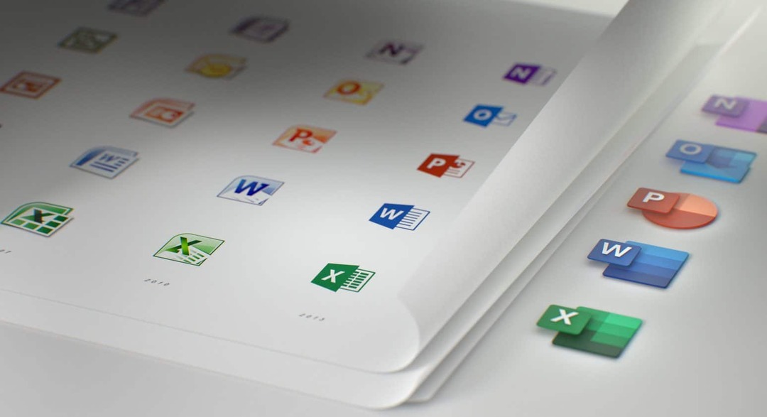 Microsoft ने Office 365 के लिए प्रतीक को फिर से डिज़ाइन किया