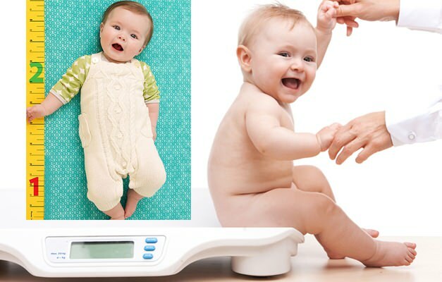 शिशुओं की ऊंचाई और वजन कैसे मापें