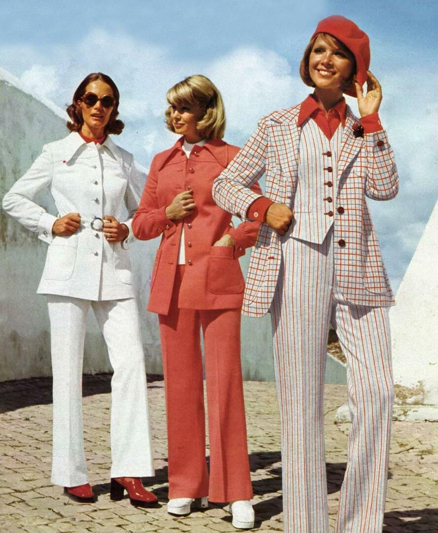  1971-1980 के बीच फैशन