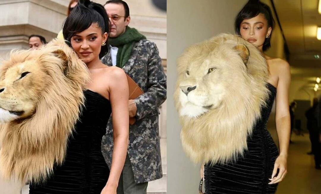काइली जेनर की शेर के सिर वाली ड्रेस ने खोल दिया मुंह! जिन लोगों ने इसे देखा उन्हें लगा कि यह असली है