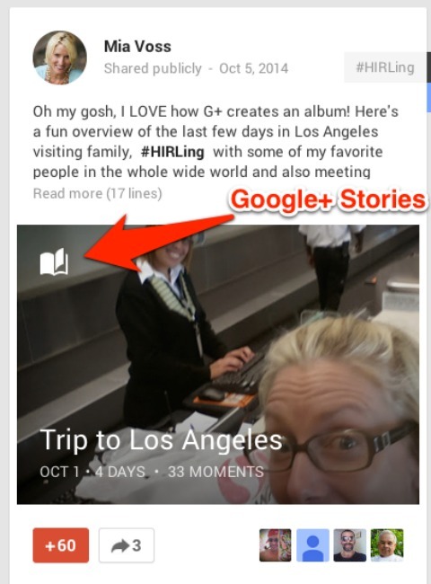 गूगल की कहानियां पोस्ट
