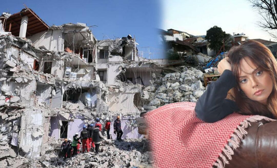 इब्रू गुंडेस से दिल दहला देने वाला भूकंप साझा करना!