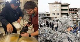 Mehmet Yalçınkaya भूकंप क्षेत्र नहीं छोड़ता है! हुलुसी अकार से मुलाकात की