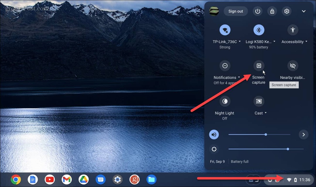 Chromebook पर स्क्रीन रिकॉर्ड