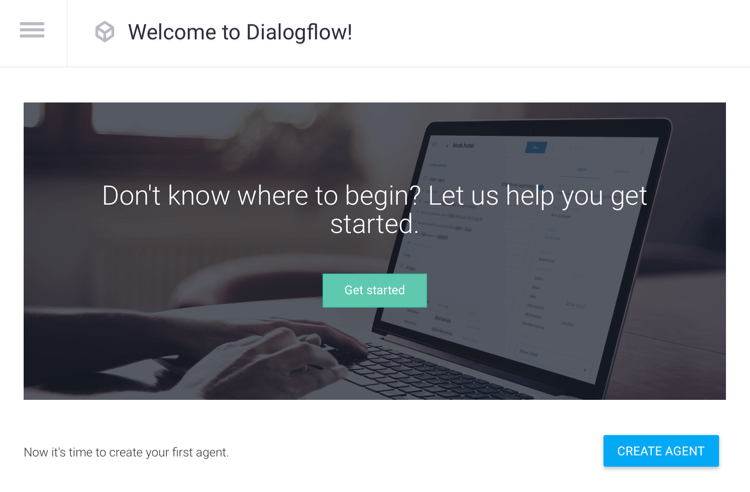 Dialogflow में एजेंट विकल्प बनाएँ