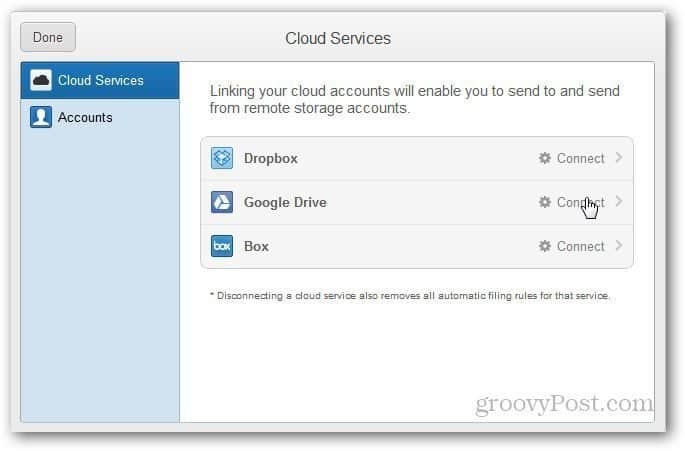 Google ड्राइव, ड्रॉपबॉक्स और बॉक्स में स्वचालित रूप से Gmail अनुलग्नक भेजें