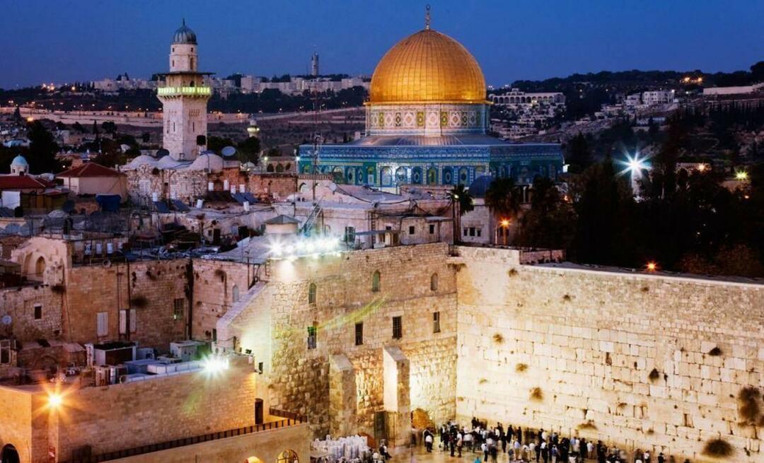 किस महीने में जेरूसलम जाना ज्यादा बेहतर है? मुसलमानों के लिए यरूशलेम इतना महत्वपूर्ण क्यों है?