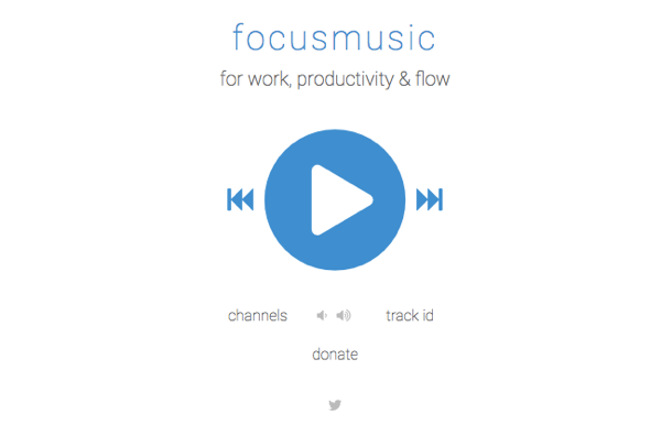 FocusMusic.fm पर ध्यान केंद्रित करने के लिए संगीत प्राप्त करें।